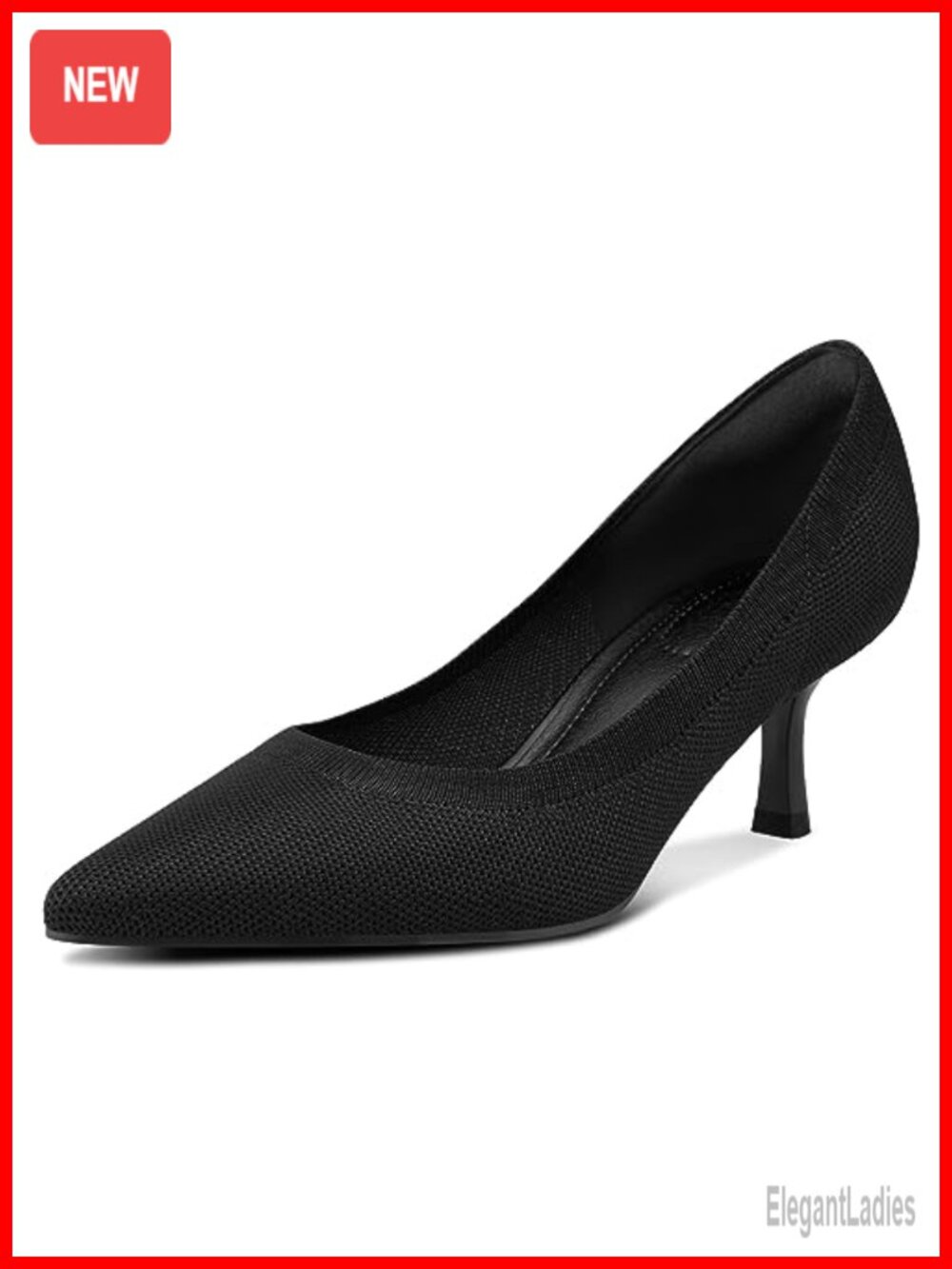 Kitten Heels for Women Low Heel 2 Inch Pointed Toe Pumps Wedding Dress Shoes